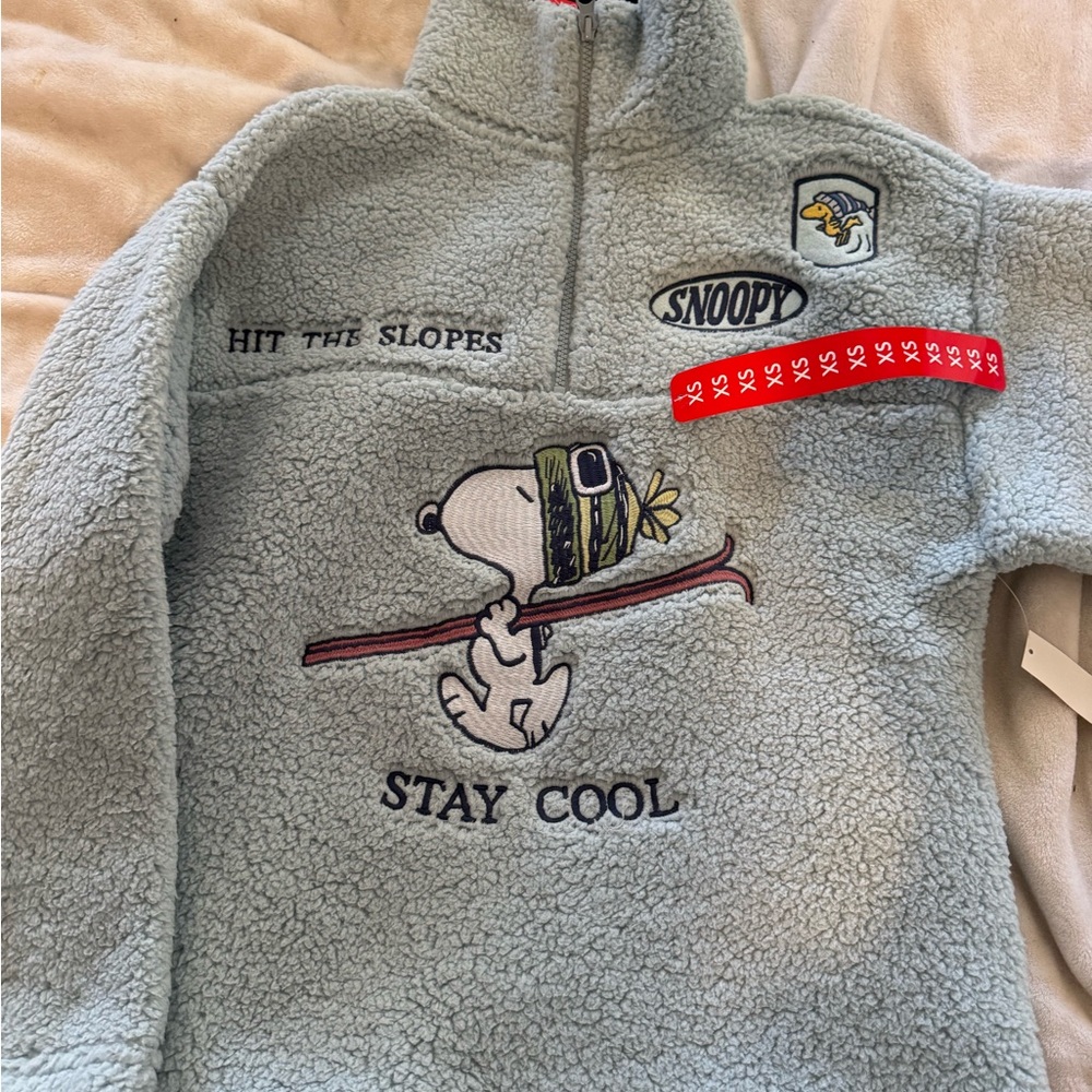 Snoopy Fleece Pullover